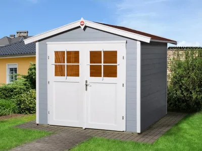 Gerätehaus 224 Gr. 3 21 mm grau Produktbild #1