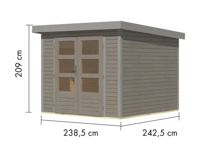 Gartenhaus Jupiter 3,5 19 mm Produktbild #10