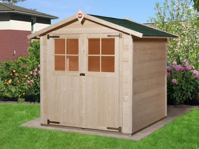 Gerätehaus 316 Gr. 1 19 mm naturbelassen Produktbild #1