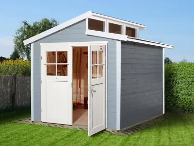 Gartenhaus 226 Gr. 2 21 mm grau Produktbild #1