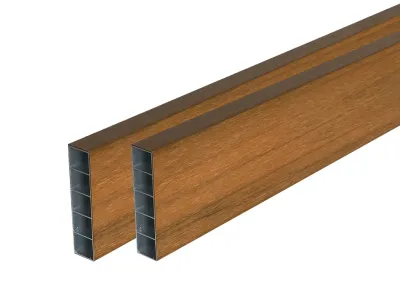 Sonnenbrecher WPC Beschattungsprofil Co extrudiert Produktbild #3