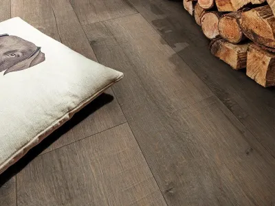 Designboden Altholzeiche lehmgrau DD 600 S Landhausdiele Produktbild #3