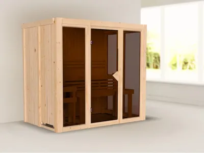 Karibu Elementsauna 68mm Irava 3 Produktbild #8