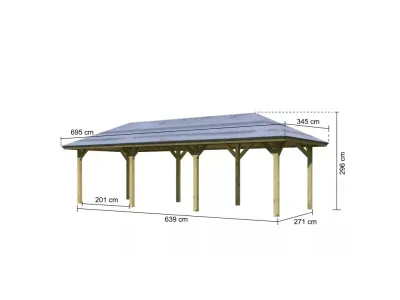 Pavillon ECO Perida 2 kdi Produktbild #6