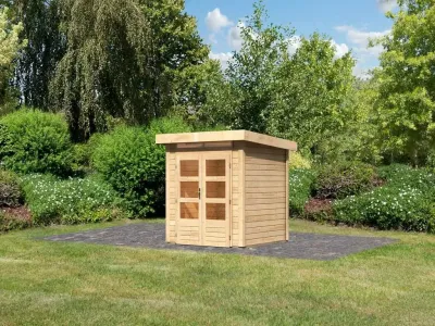 Gartenhaus Kandern 1 28 mm naturbelassen Produktbild #1