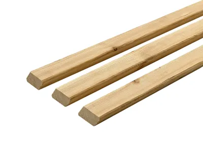 Fassadenverkleidung Rhombusleiste Sibirische Lärche Produktbild #1