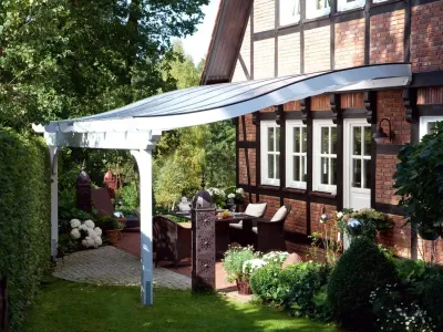 Terrassenüberdachung Verona weiß Produktbild #11