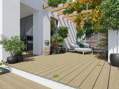 Terrassendielen WPC Premium RHK Light grey Produktbild #2