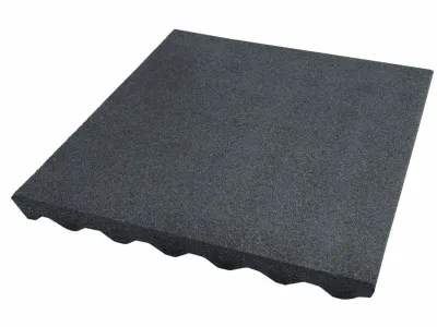 Fallschutzmatte 50x50 cm 43 mm stark Produktbild #1