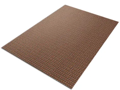 Outdoor-Teppich - Küchenläufer Grillmatte Bodenschutz Delux Kastanie Produktbild #1