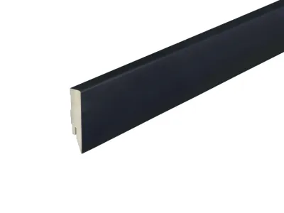 Sockelleiste Topline MDF-Kern Schwarz Matt Dekor Produktbild #1