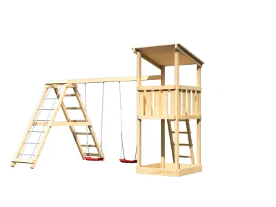 Spielturm Anna naturbelassen mit Varianten Produktbild #3
