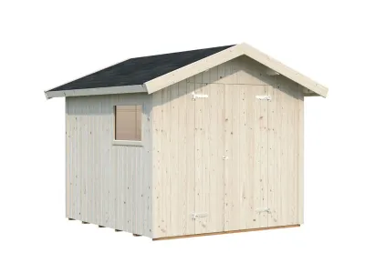 Gerätehaus Nils 5,4 m² 16 mm naturbelassen Produktbild #1
