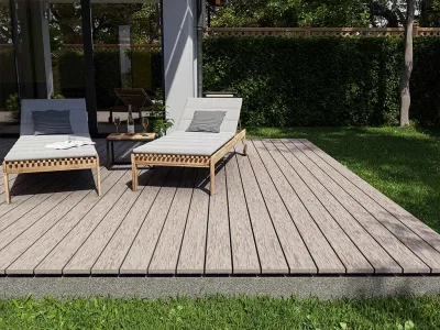 Terrassendiele BPC Weiß Produktbild #1