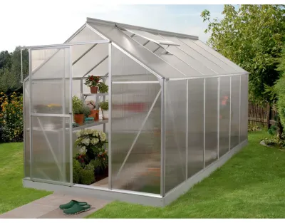 Gewächshaus Triton HKP 4 mm, Aluminium-blank eloxiert Produktbild #1
