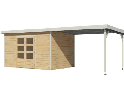 Gartenhaus Pluto 7 28 mm Produktbild #6