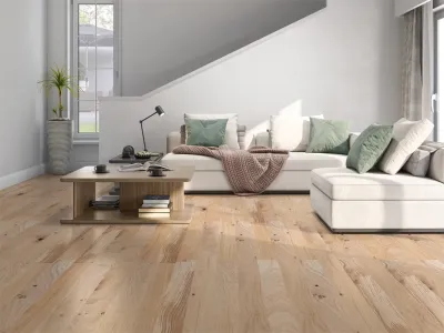 Massivholzdiele Eiche Rustikal R gebürstet murano geölt Produktbild #6