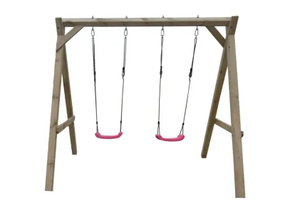 Doppelschaukel KDI inkl. 2 Schaukelsitze pink Produktbild #5
