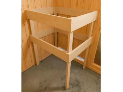 Saunahaus Bosse 1 naturbelassen mit Vorraum Produktbild #7