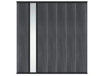 Sichtblende FLEX-FENCE Hauptelement BPC Creativ Greystone Produktbild #1