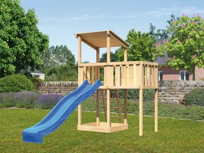 Spielturm Anna naturbelassen mit Varianten Produktbild #1