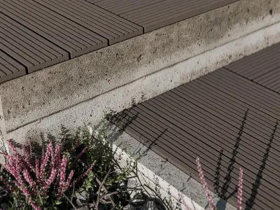 Terrassendielen WPC Premium dunkelbraun Produktbild #4