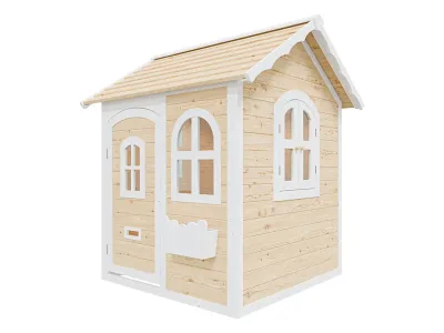 Spielhaus Melina natur-weiß Produktbild #4