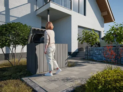 WPC Wandverkleidung Standard Beige coextrudiert Produktbild #6