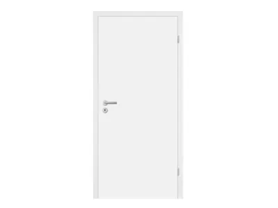 Türenset Alba Weißlack RAL 9010 - Türblatt, Zarge, Drückergarnitur Produktbild #1