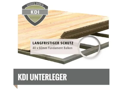Gartenhaus Theres 7 28 mm naturbelassen Produktbild #6