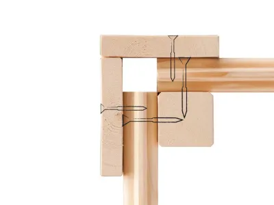 Gartenhaus Theres 7 28 mm naturbelassen Produktbild #9