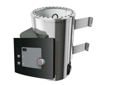 Elementsauna 68 mm Celine 0 SPARSET inkl. 3,6 kW P&P Saunaofen und ext. Steuerung Produktbild #6
