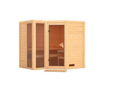 Karibu Massivholzsauna 38 mm Sparset Ari Produktbild #3