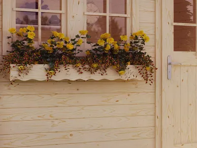 Blumenkasten 60 cm weiß Produktbild #2