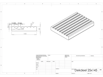 Terrassendiele Guyana Teak *Premium-Qualität* Produktbild #6