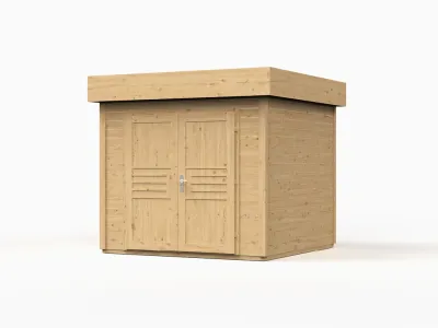 Gartenhaus Livo 2 28 mm naturbelassen Produktbild #5