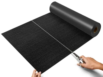 Outdoor-Teppich - Küchenläufer Grillmatte Bodenschutz Classic Noir Produktbild #2