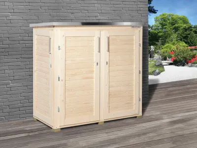 Geräteschrank Garten [Q] Teras naturbelassen Produktbild #1