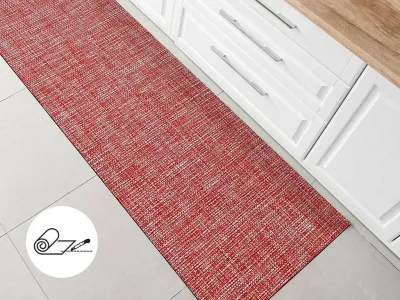 Outdoor-Teppich - Küchenläufer Grillmatte Bodenschutz Delux Flamingo Produktbild #9