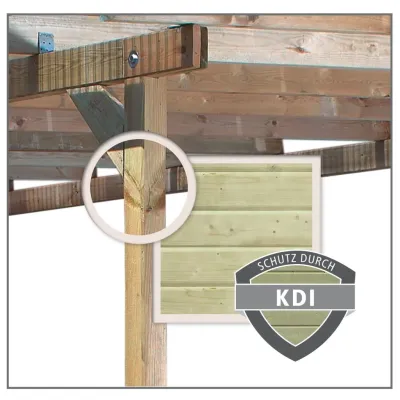 Carport Einzel 2 CLASSIC inkl. Einfahrtsbogen Produktbild #7