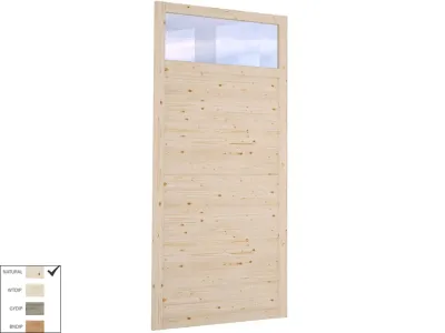 Wandelement für den Pavillon Lucy 12,2 m² naturbelassen Produktbild #1