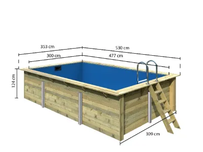 Pool 3 rechteck Produktbild #2