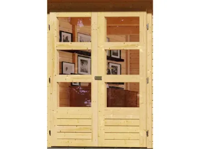 Gartenhaus Carlton 3 19 mm naturbelassen Produktbild #5