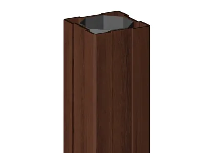 Pfosten LONGLIFE RIVA Nussbaum 240 cm Produktbild #1