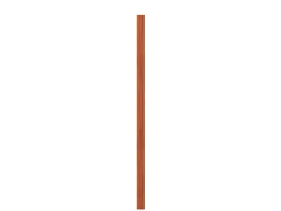 Pfosten LONGLIFE Braun 195 cm Produktbild #1