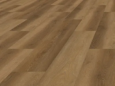 Vinylboden Premium Klickvinyl Eiche Dunkelbraun Landhausdiele Produktbild #1