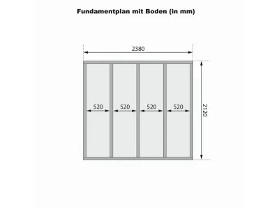 Fasssauna Quadro 1 Plus 38 mm naturbelassen mit bronzierter Ganzglastür Produktbild #19