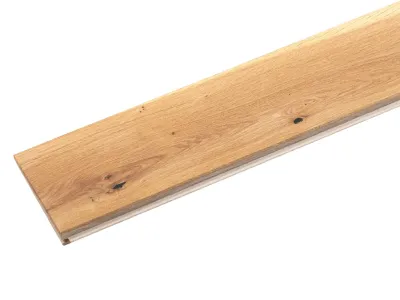 Massivholzdiele Eiche Rustikal RM gebürstet naturgeölt Produktbild #3