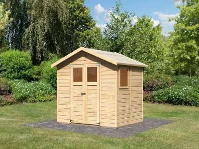 Gartenhaus Gerätehaus Dalin 1 ECO 14 mm naturbelassen Produktbild #10