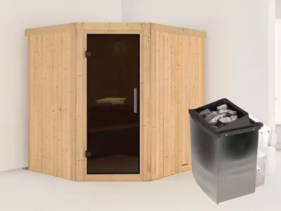 Sauna Systemsauna Siirin, inkl. 9 kW Ofen mit integrierter Steuerung Produktbild #5